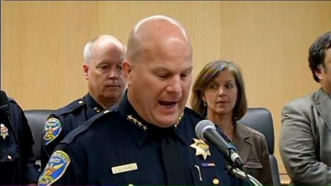 The chief of police was full of pride as he announced the arrest and the return of a art caper in San Francisco.
