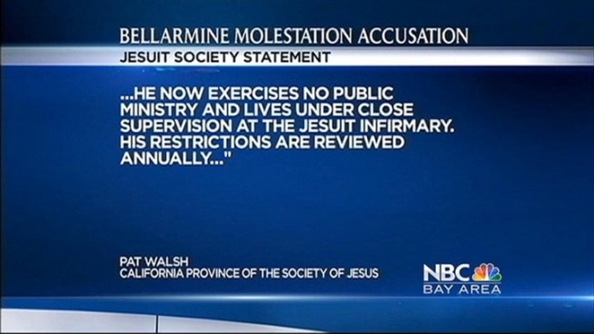 The Bellarmine community is reaching out to a former student who says he was abused by a Jesuit Brother while attending the high school in the 1960s.
