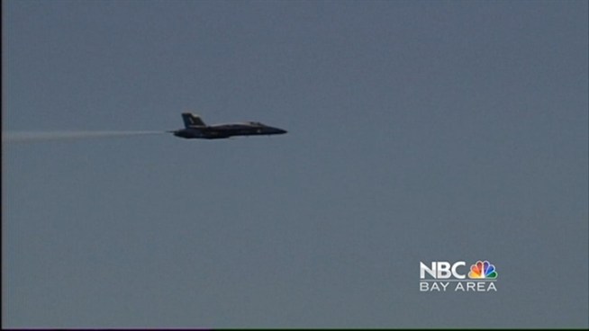 Despite the traffic warnings and predictions earlier this week of possible cool weather, the throngs of joy-seekers flooding into San Francisco on Saturday seemed to enjoy the rainbow of activities offered citywide from airplanes to jazz, from baseball to yachting. Monte Francis and Stephanie Chuang report.