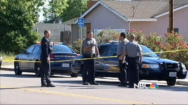 An Alameda County Sheriff's Deputy was on the scene of an officer involved shooting involving a suspect in an attempted murder in Castro Valley.