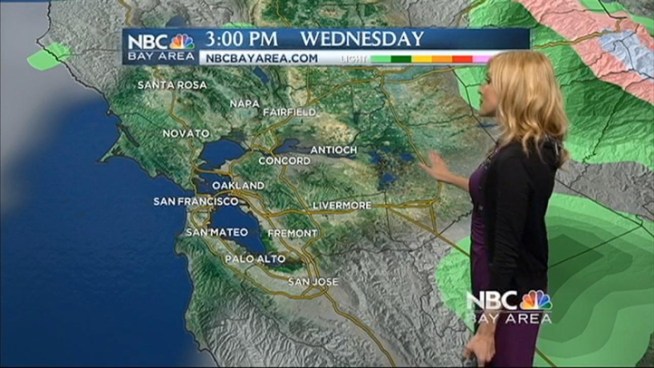 NBC Bay Area's Meteorologist Christina Loren says storm No. 1 is all about wind, and the following storms through Sunday are more about rain.