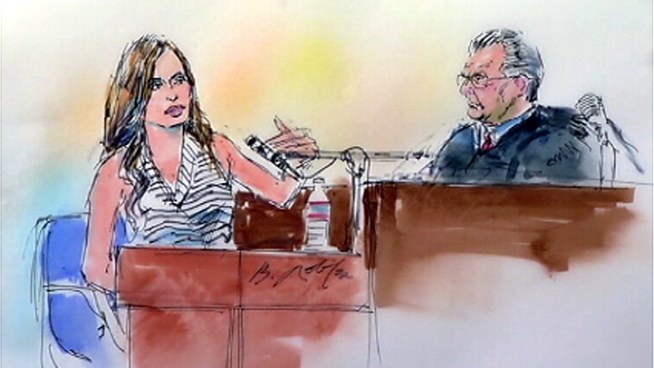 At the fifth day of a preliminary hearing for Louie Sanchez and Marvin Norwood, who are charged in the 2011 beating of Giants fan Bryan Stow at Dodger Stadium, Sanchez's sister described the scene. Noreen Sanchez, who is Norwood's fiancee, said she heard a scuffle and then the two suspects told her to drive away. Also during Thursday's proceedings, witness for the first time identified the suspects. Patrick Healy reports from downtown Los Angeles for the NBC4 News at 5 p.m. on June 7, 2012.