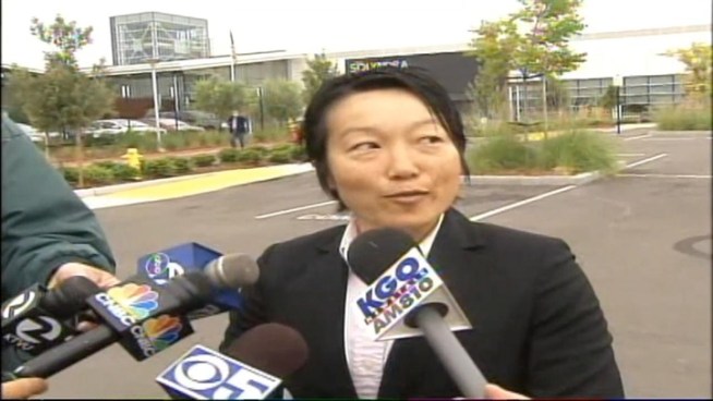 The FBI sent officers to Fremont's Solyndra Thursday morning.