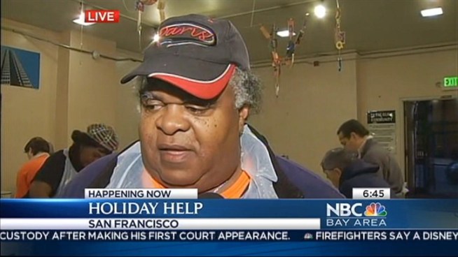 Christie Smith reports from the kitchen at Glide Memorial Church in San Francisco where dozens of people cook meals for thousands.