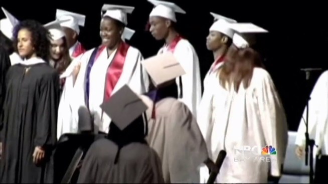 It's lucky for Bay Area students that the graduation czars don't have rules like they do in South Carolina, where a mother was arrested on a disorderly conduct charge, apparently for whooping too loudly during her daughter's high school graduation.
