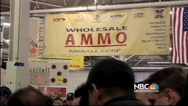 The gun show in Daly City was a popular place to be this weekend and thousands of people came to the Cow Palace. Monte Francis explained why no one left with a firearm.