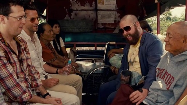 The gang is back together for another ill-fated weekend, this time in Thailand.The film opens May 26.