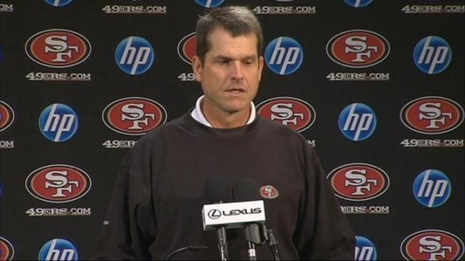 Coach Harbaugh talks about the pride he has in his team.