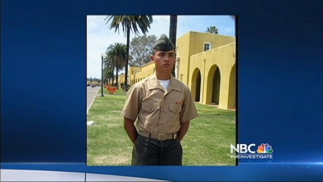 Police in Palm Springs said they shot and killed 22-year-old U.S. Marine Cpl. Allan Devillena early Saturday morning. Jean Elle reports