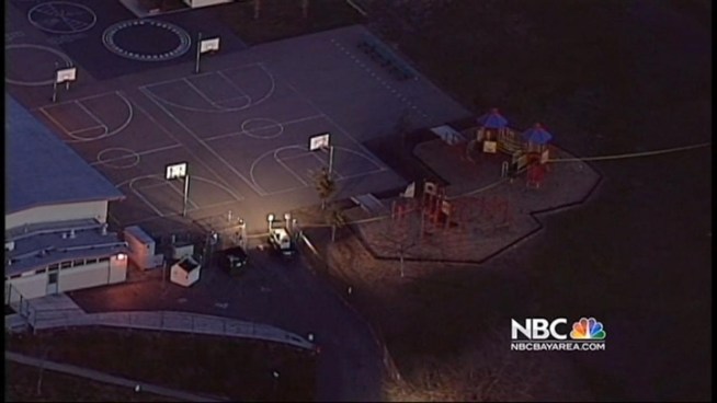 Hillside Elementary School in San Leandro is closed on Thursday after a young man was shot Wednesday night, according to Alameda County sheriff's deputies. Bob Redell reports.