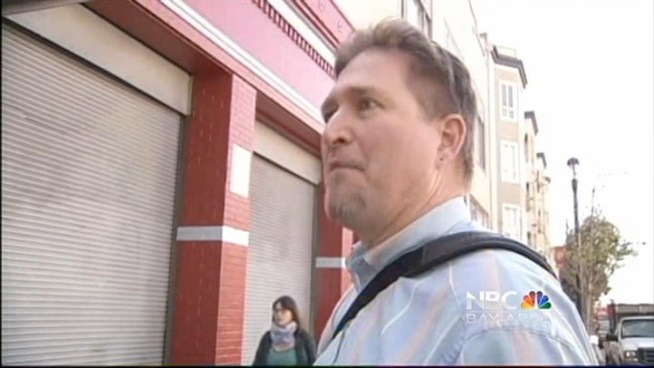 Graffiti and broken windows were common sights in San Francisco's Mission District Tuesday morning following a somewhat violent Occupy protest overnight.