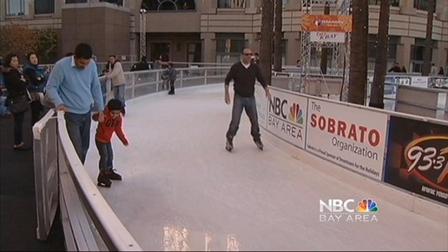 The downtown San Jose Ice Rink, now open, will feature a celebration with Olympic skater Kristi Yamaguchi Friday night.