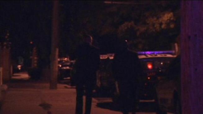 San Jose police surround a home in the 200 block of  Cleveland Avenue after a man dies of a stab wound.