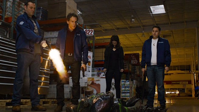 Ben Stiller, Vince Vaughn, Jonah Hill and Richard Ayoade star as four friends who form a neighborhood watch group in an effort o avoid their unsatisfying home lives, but soon find themselves trying to protect their hometown from an alien invasion. Opens July 27.