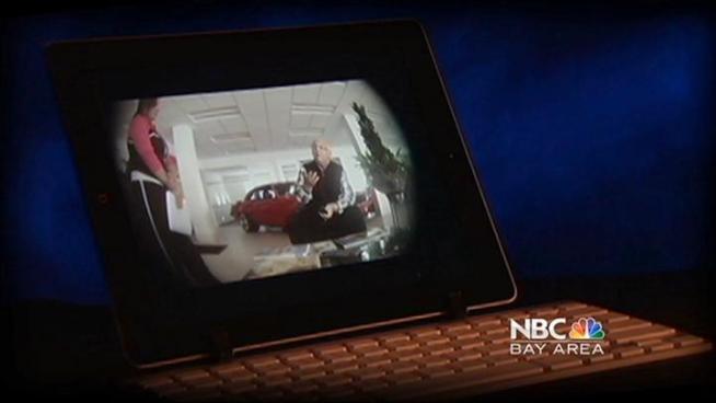 NBC Bay Area's chief investigative reporter Tony Kovaleski confronts Stevens Creek Auto Mall owner Ron Battistella with why Flor Madsen of Santa Cruz hasn't received payment for her Ferrari, which sold earlier this year. Madsen fears without the money she'll lose her senior care facility.