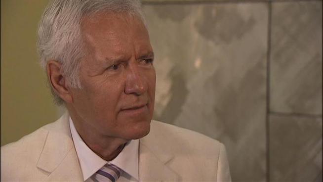A visit to the city of San Francisco for Alex Trebek included chasing down a woman who allegedly broke into his hotel room and stole cash and jewelry.