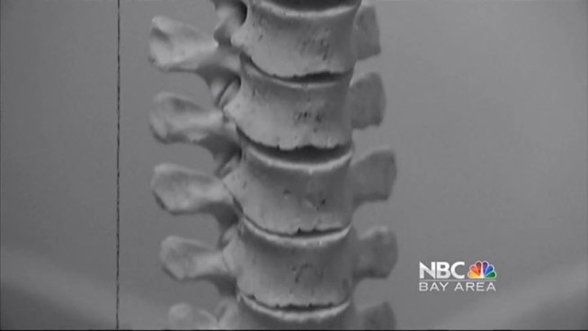 Vallejo police say the vertebrae left at a police station, is not human. The reason it was left there remains unknown.