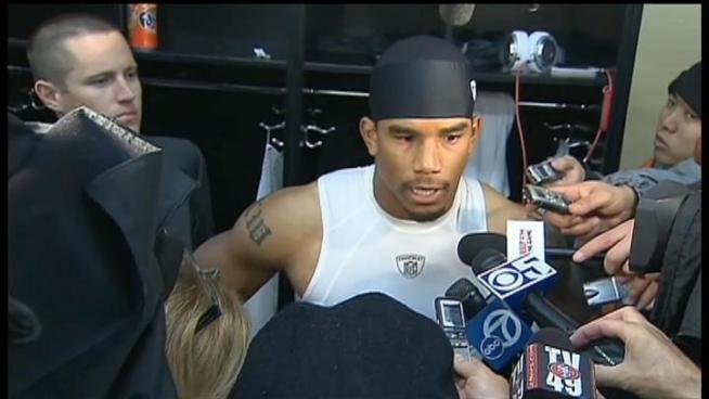 The back up punt returner did not shy away from the cameras after giving up the ball in OT.