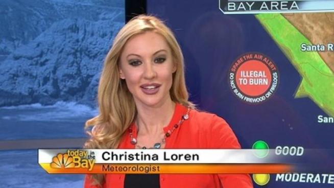 NBC Bay Area meteorologist Christina Loren has your Bay Area forecast.