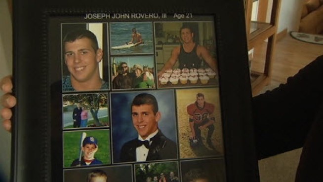 After her son, Joey Rovero of San Ramon, died of a prescription overdose, his mother, April, vowed to battle the 