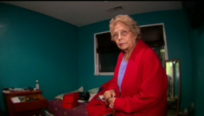 A en elderly Redwood City women used her cane to protect herself as two men invaded her home. NBC Bay Area's Stephanie Chuang reports.