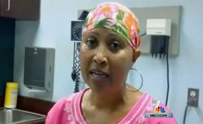 Carol Martin-Hicks, a two-time breast cancer survivor, discovered she has leukemia just when she thought she was cancer free. NBC 7's Danya Bacchus reports.
