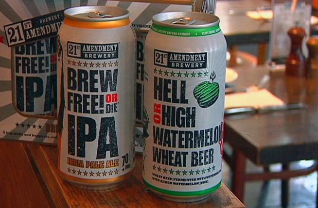 San Francisco Drinks What it Cans