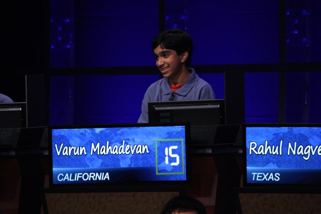 Varun Mahadevan, 13, of Hayward came in third place at the National Geographic Bee in Washington D.C. He talks to NBC Bay Area Kris Sanchez about his achievements.
