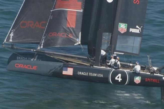Preparations for the real America's Cup World Series racing later this week begin today on San Francisco Bay. 