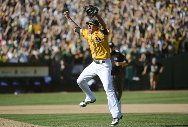 The Oakland A's are the division champs.