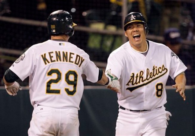 A's Win Third in a Row For First Time This Season