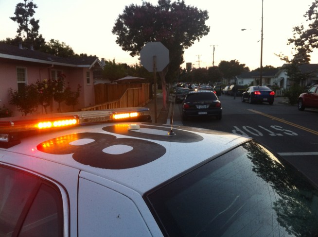 Marianne Favro reports from Sunnyvale where three schools were put on lockdown for hours Friday all for a false report of a gunman on campus.