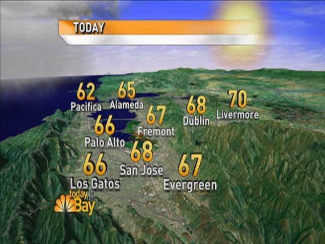 We managed a decent wetting rain across the Bay Area thanks to a system now closing off as a cut off low due to move towards <a title=