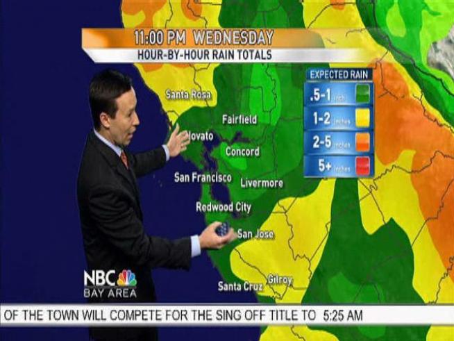 Moisture-rich subtropical air continues streaming in across the central portion of the state - with the Bay Area sitting on the upper fringe of this plume - meaning the heaviest rain totals today will likely fall again across the <a title=