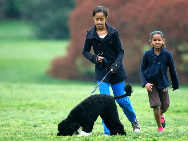 Obama Girls Take Inaugural Ride on New Cable Car