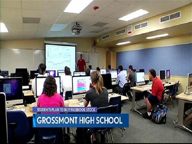 A non-profit investment club at Grossmont High School that studies financial news and trends hope to be the first to buy a piece of Facebook. NBC 7's Mark Mullen reports.