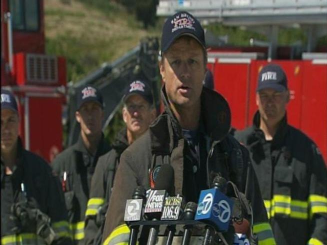 They ran into the fire zone as everyone else did what they could to run out of it.