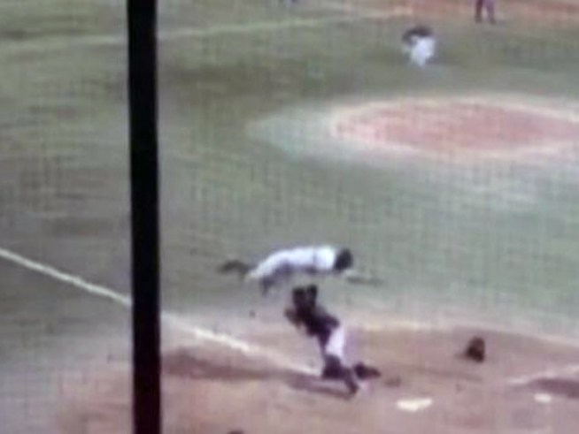 A Fordham baseball player from <a title=
