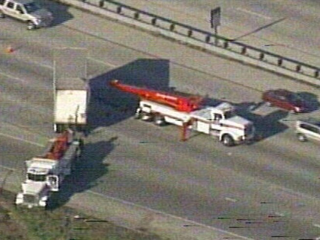 A fiery crash in Vallejo Thursday morning left a big rig driver dead and a main artery out of Marin County off limits.