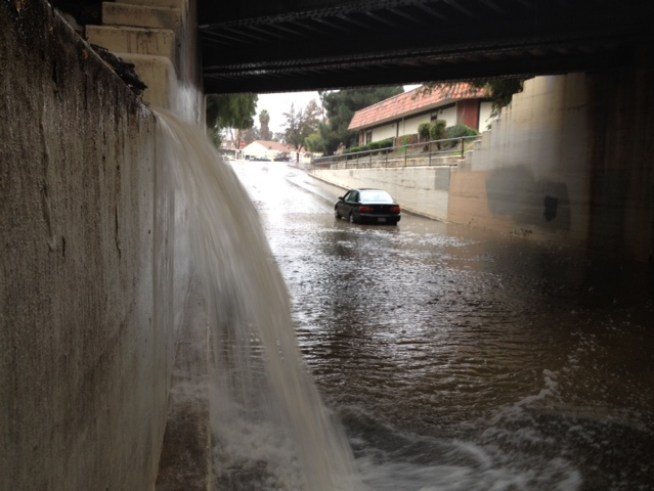 The rains on Friday caused flooding in Niles and on state Route 84. Christie Smith reports.
