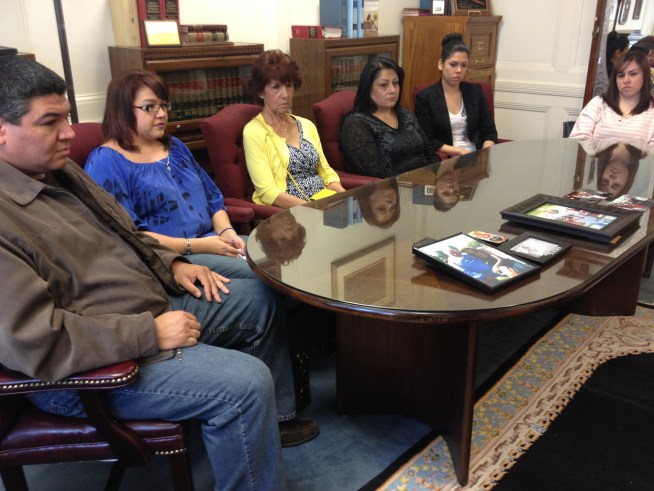 On Wednesday, the widows of the Lehigh cement plant work-place shooting surrounded by their children, announced to NBC Bay Area that they are suing Lehigh, claiming wrongful death. Damian Trujillo reports.