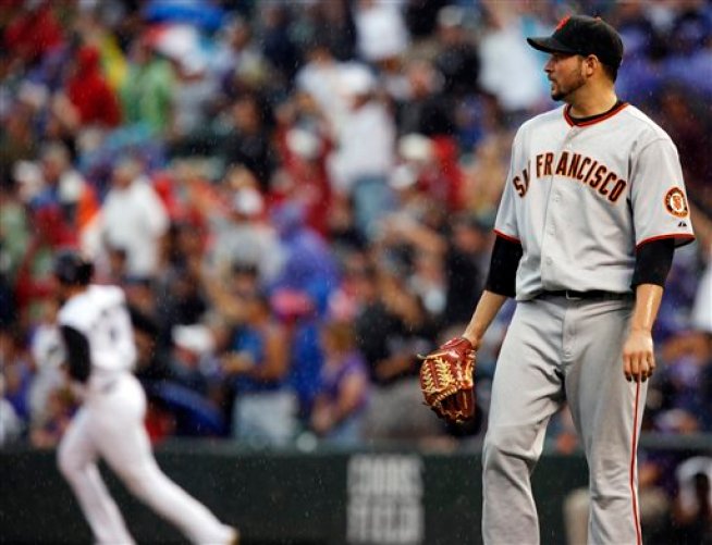Tulowitzki-Led Rocks Sock Giants 8-2