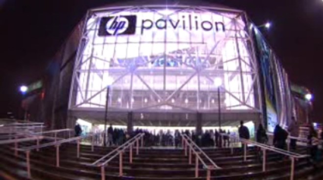 The San Jose treated their fans to a 5-3 win in the first home game of the season. NBC Bay Area's Stephanie Chuang reports from H.P. Pavilion.