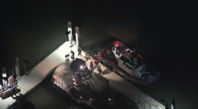 Two people died Friday after they were swept out to sea in the cold waters off the Golden Gate Bridge. NBC Bay Area's Jean Elle reports.