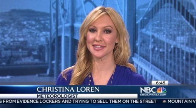 Meteorologist Christina Loren has you Bay Area weather forecast.