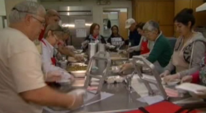 The 'Meals on Wheels' program would get the axe as a result of the $85 billion federal spending cut. NBC Bay Area's Terry McSweeney reports.