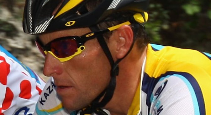 Lance Armstrong Just Milliseconds Off Tour Lead