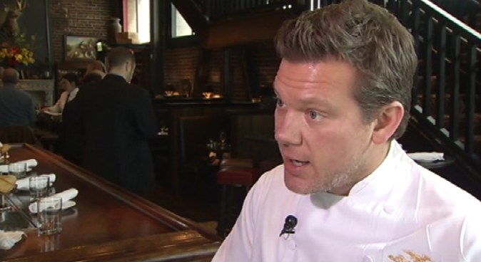 The Interview with Raj Mathai takes you inside Wayfare Tavern in San Francisco to speak with chef Tyler Florence.