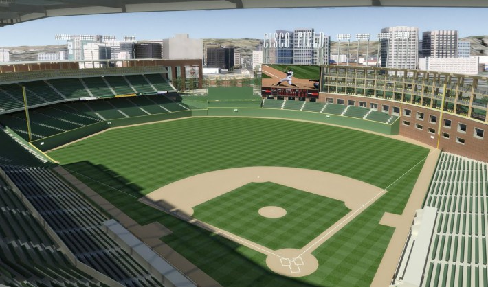 San Jose A&rsquo;s Stadium: Artist Rendering