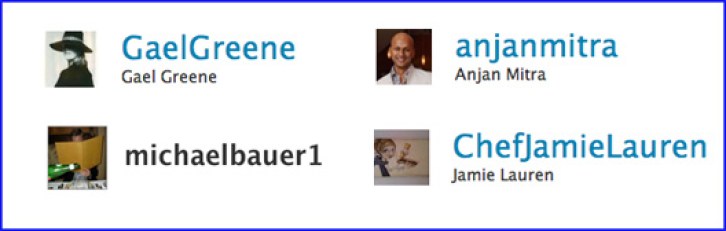 The Culinary Twitterati